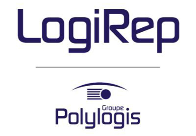 Logo LogiRep groupe Polylogis.